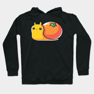 Orange fruit snail Hoodie